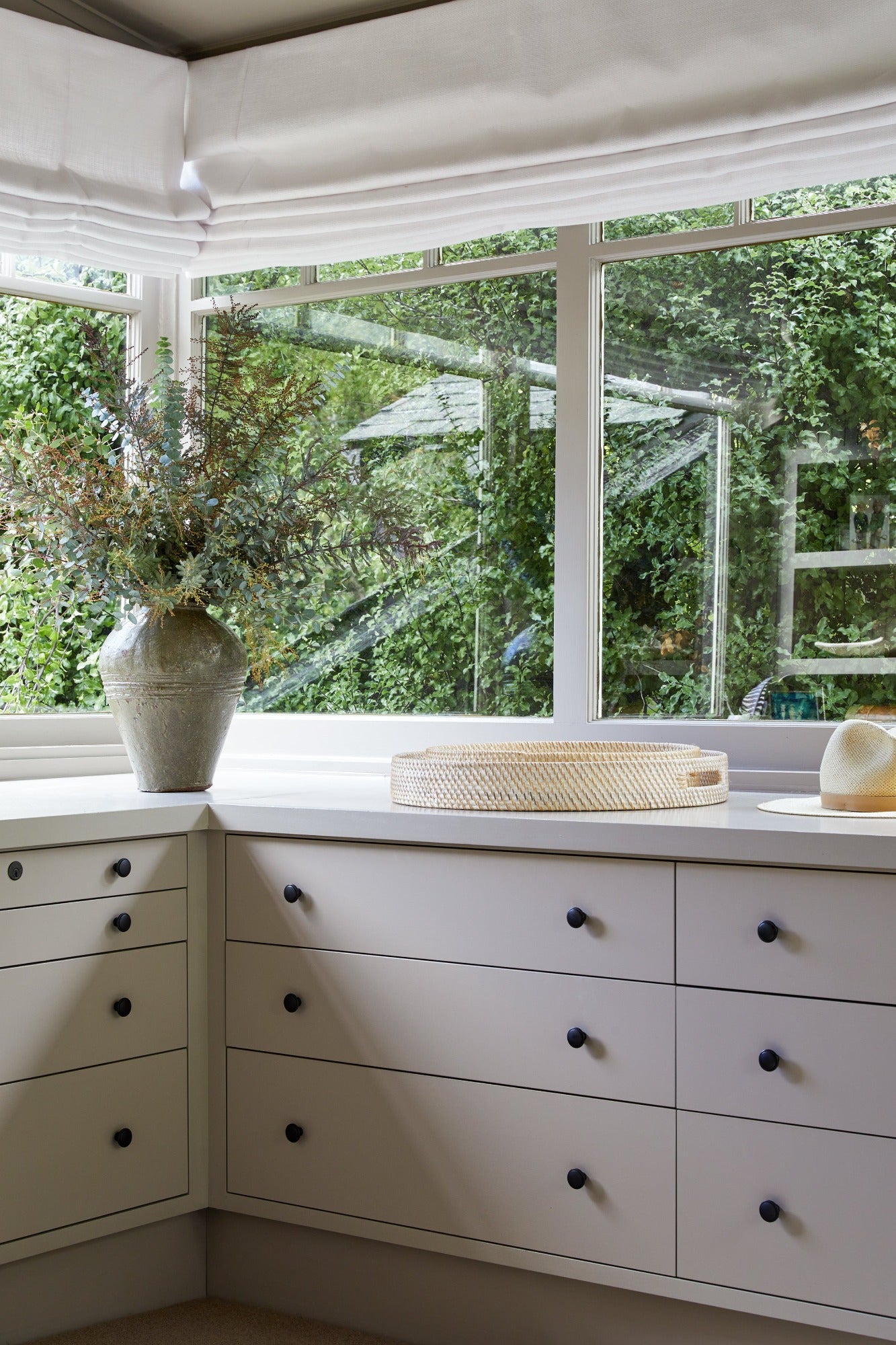 set of 2 round basket trays set of 2 round basket trays