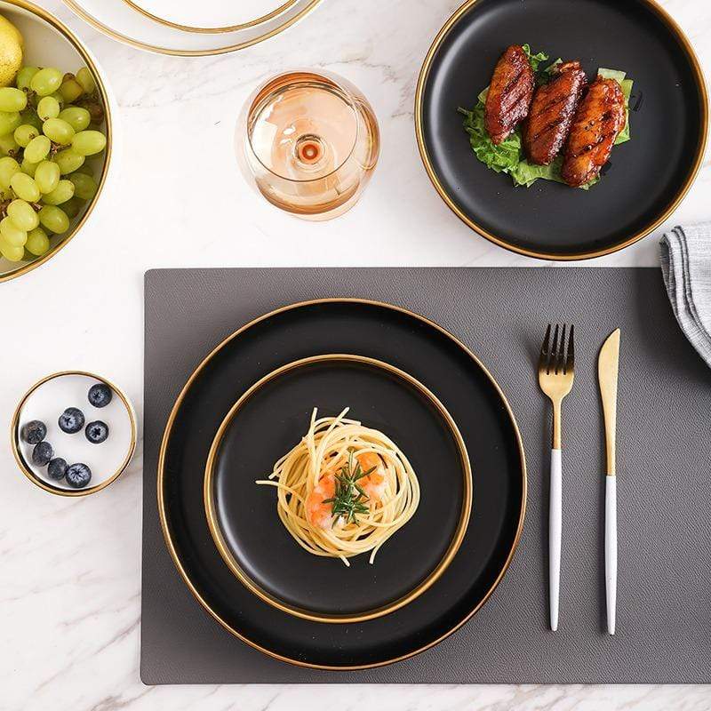 black ceramic dinnerware set black ceramic dinnerware set